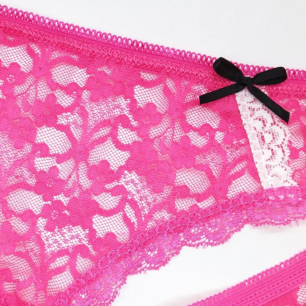 P06 G-String Thong Ladies Lace Panties-6 In 1