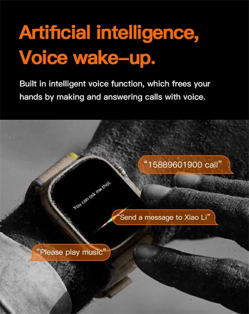 Smart Watch Bluetooth Call DIY Watch Face Sport Bracelet