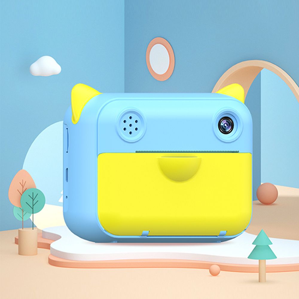 Cute Kids Instant Print Camera 1080P Digital Video Camera