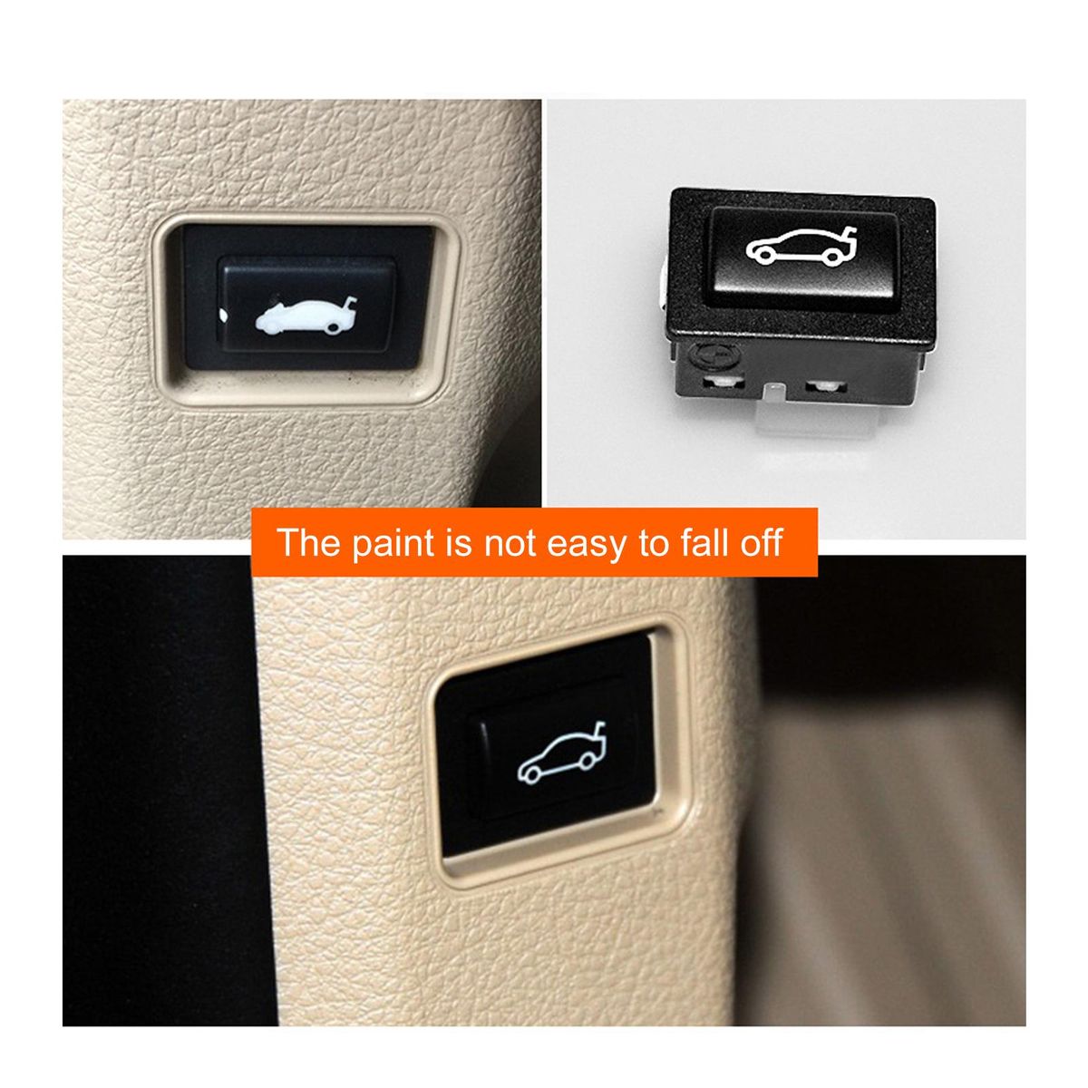 Tailgate Rear Trunk Switch Button Cover Replacement for BMW 1 2 3 4 5 6 7 X1 X3 X4 Z4 Series E60 E70 E90 F20 F22 F30 F36 F10 F01 F25 E84 E89