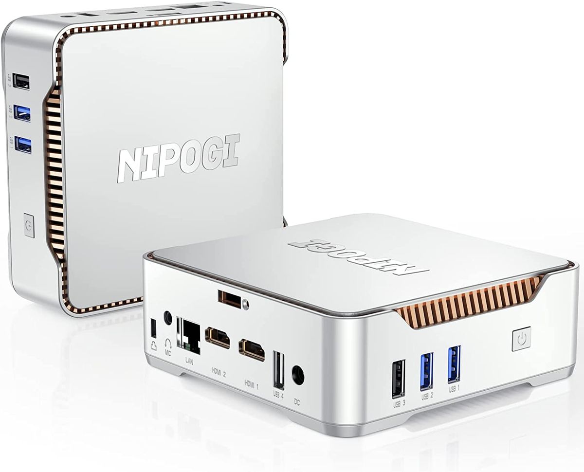 Mini PC Intel Celeron N5105 16GB RAM 512GB M.2 SSD Windows 11 Mini Computer