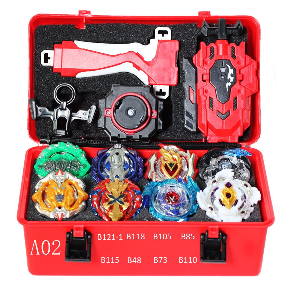 13 Style Bay Blades Metal Fusion Beyblades Set Storage Box Top Beyblade Burst Bey Blade Launcher Bey Blade Toys For Children Boy-A02