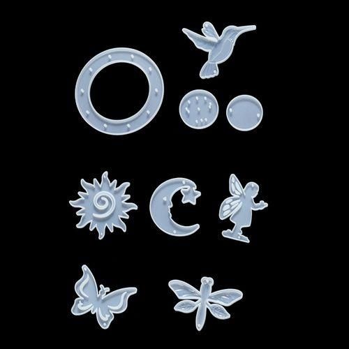 Wind Chimes Silicone Resin Molds Kit Dragonfly