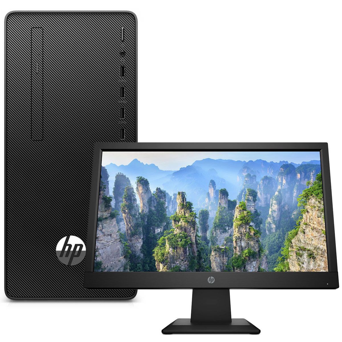 290 G4 Intel Dual Core 4GB RAM/1TB HDD WIN10 +18.5" Monitor
