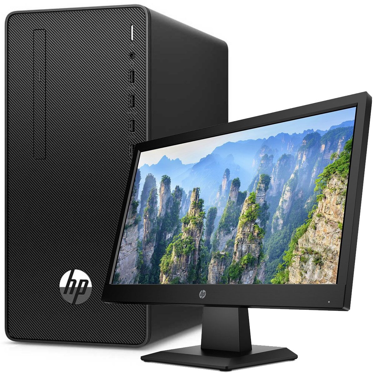 290 G4 Intel Dual Core 4GB RAM/1TB HDD WIN10 +18.5" Monitor