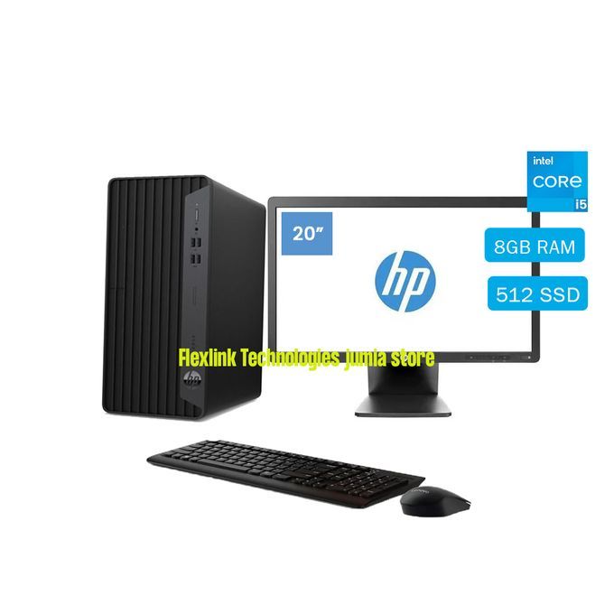 PRODESK 400G7 SFF INTEL COREI5, 512SSD, 8GB RAM ,Windows 11 Pro And Ms Office 2016 Pro Plus 20
