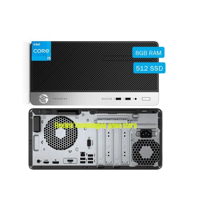PRODESK 400G7 SFF INTEL COREI5, 512SSD, 8GB RAM , Win11 Pro & Ms Office 2016 Pro Plus