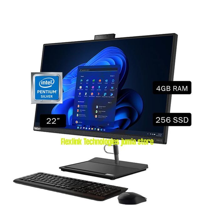 THICK CENTER NEO 30a -22 ALL IN ONE DESKTOP,INTEL PENTIUM,4GB RAM,256 SSD, Win11&Ms Office 2016 Pro