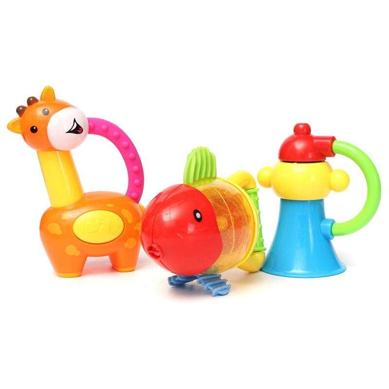 6Pcs Baby Handbell Animal Model Toys Bundle Rattles Development Christmas Gift