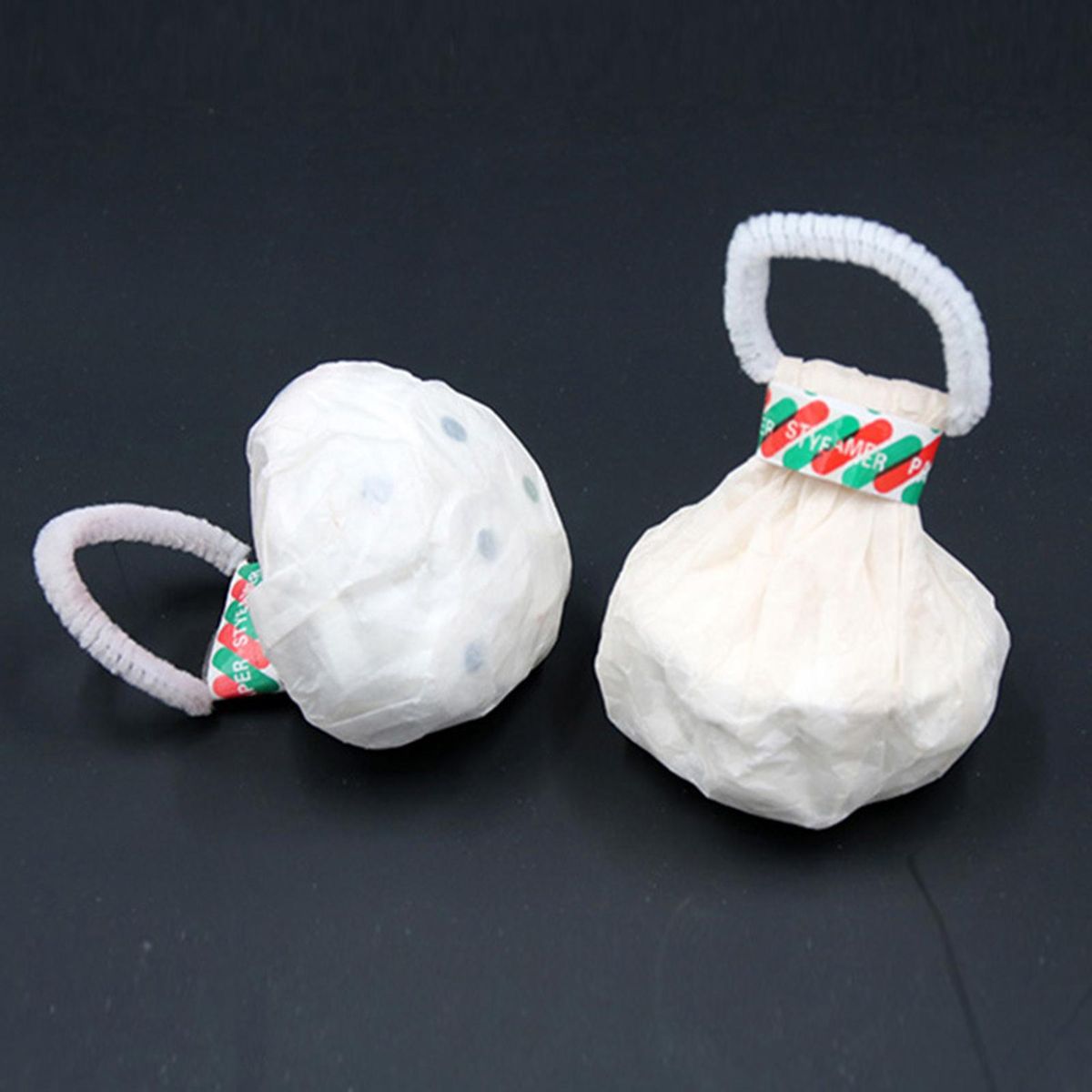 Hand-thrown Streamers 10pcs Celebration Streamer Popper for Parties White