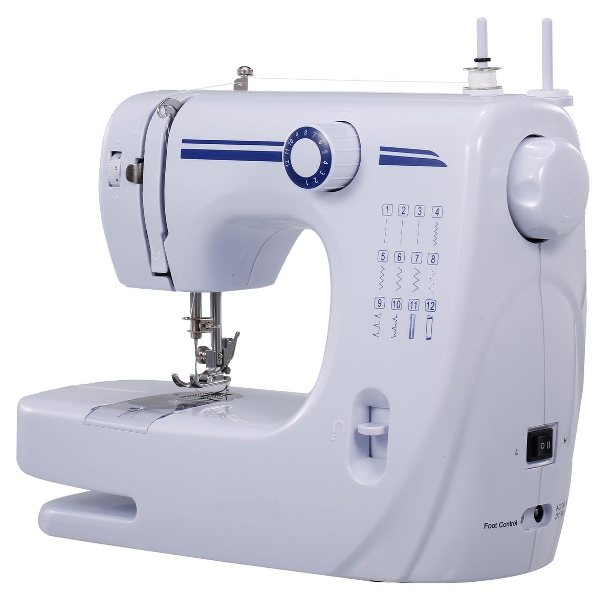 Mini Electric Sewing Machine Household Built-in Stitches