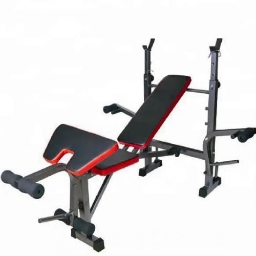 BENCH PRESS WITH 30KG BARBELL.