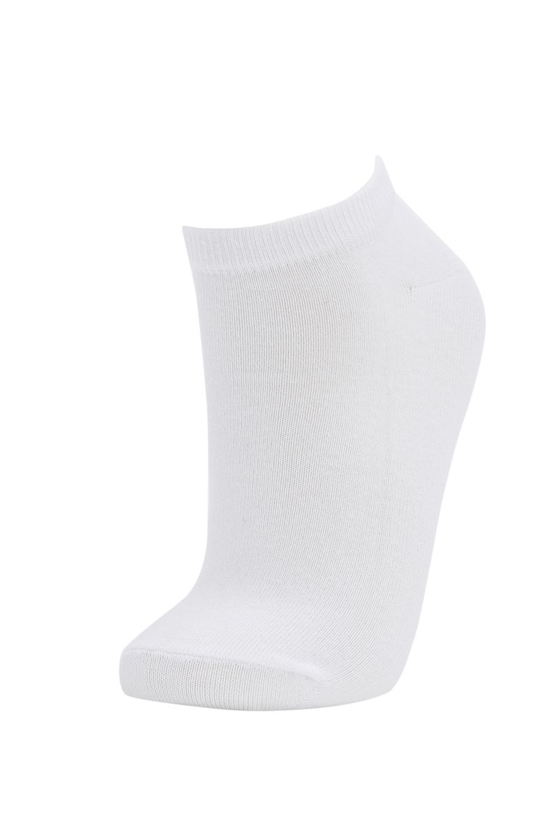 3 Pieces Woman Low Cut Socks - White