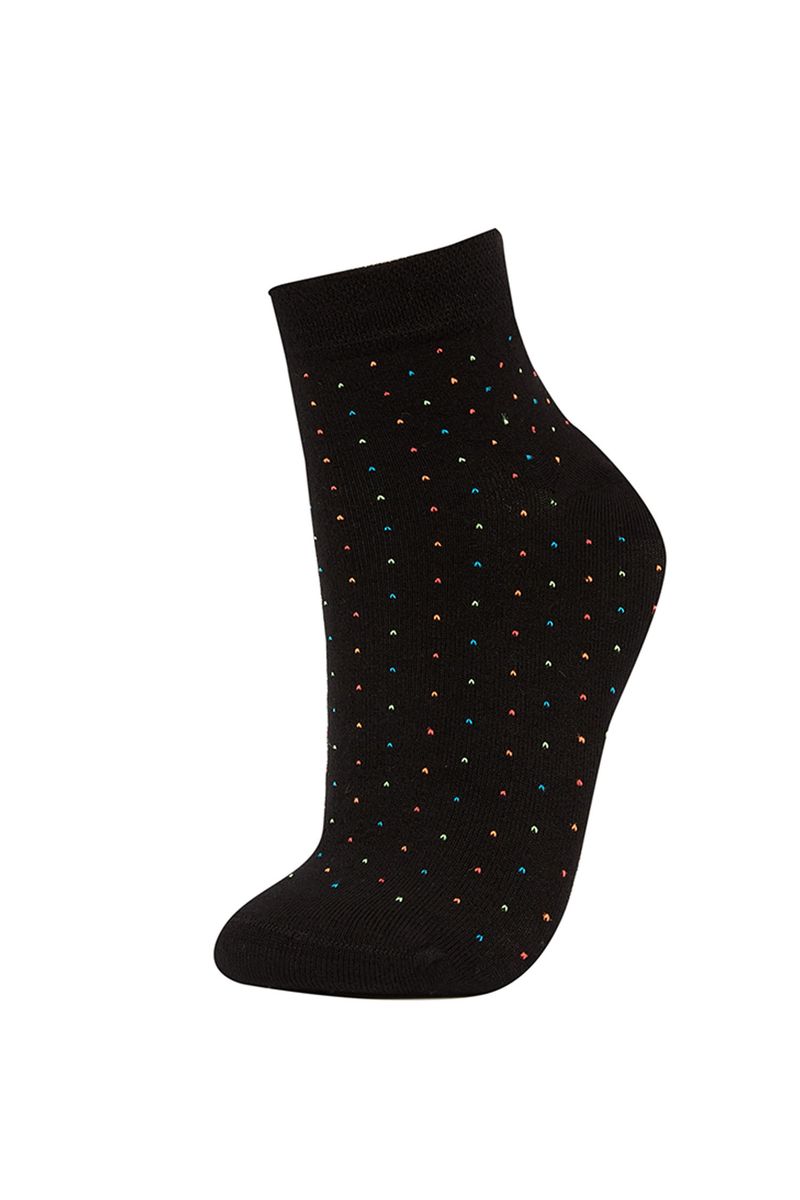 Woman Low Cut 2 Low Cut Socks-Black