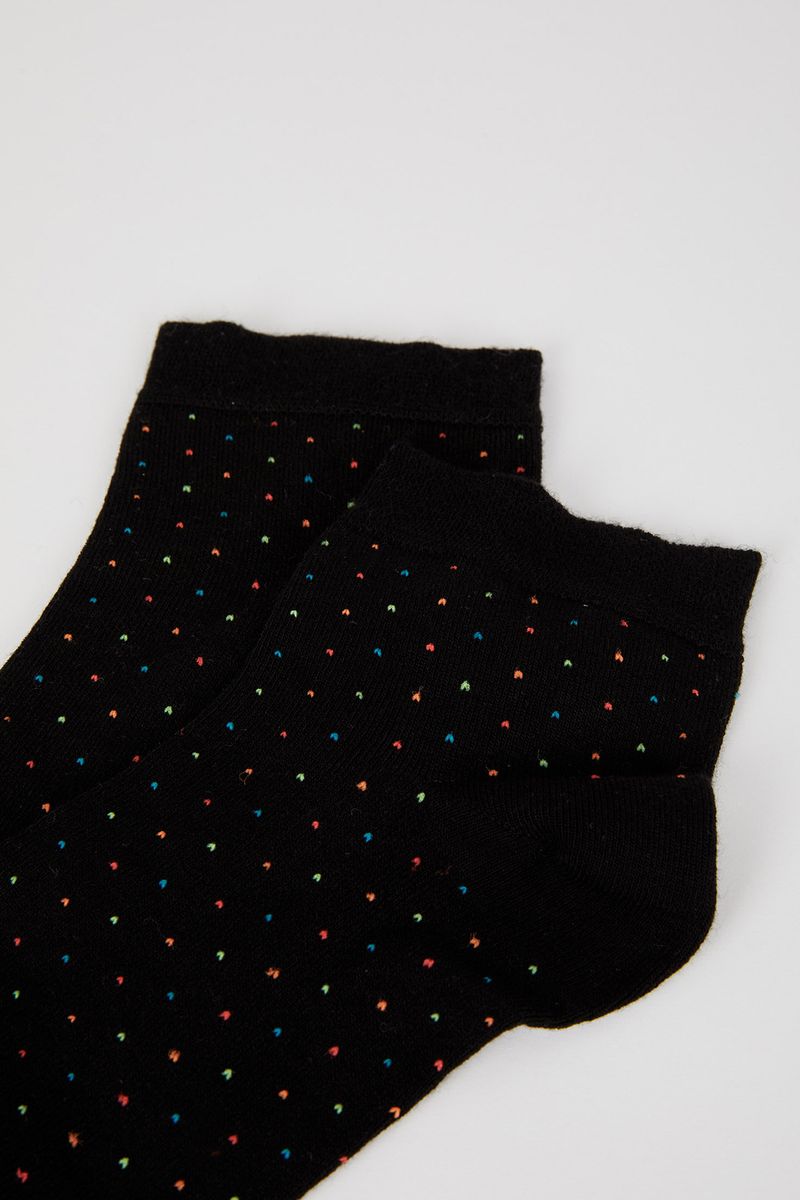 Woman Low Cut 2 Low Cut Socks-Black