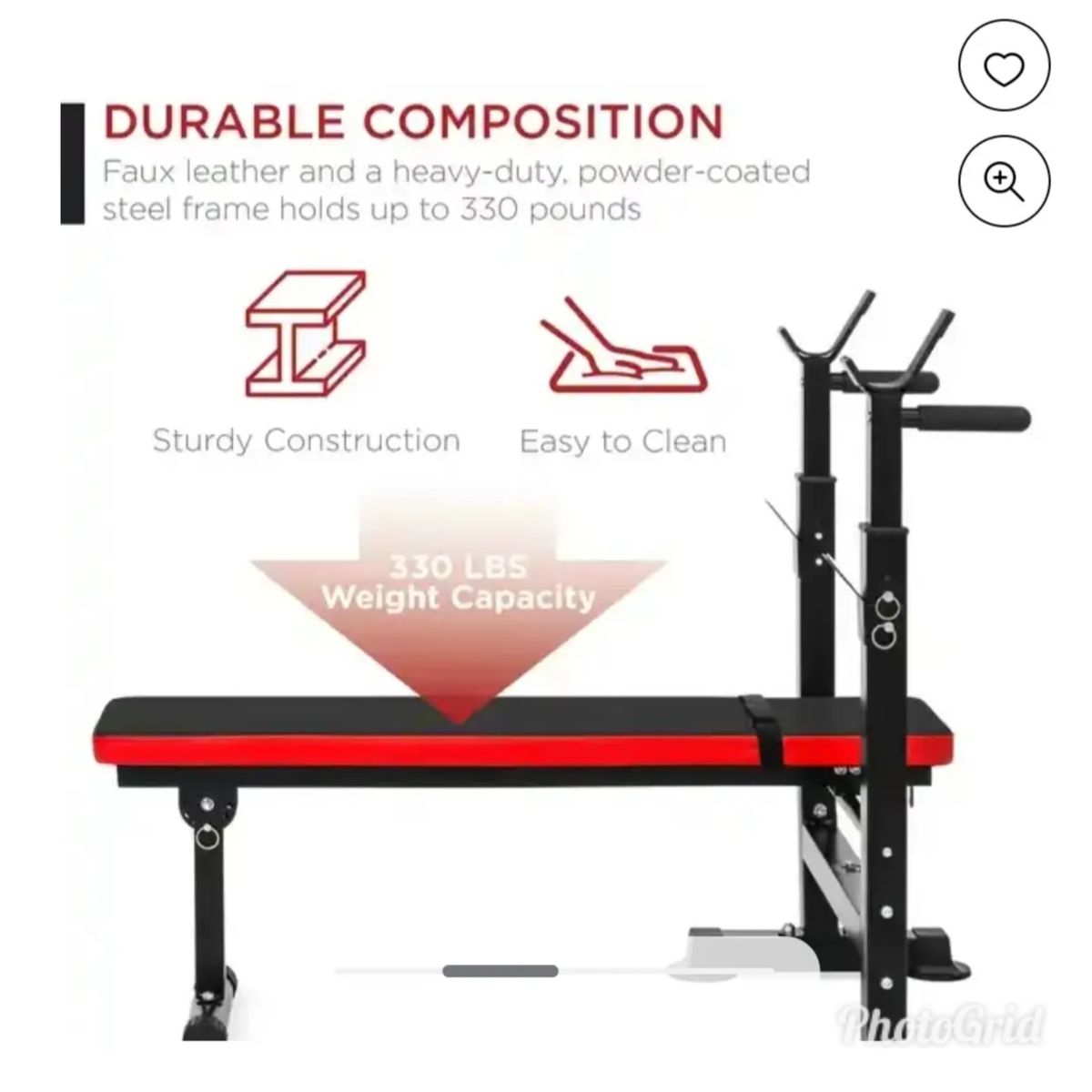 Foldable / Adjustable Weight Bench