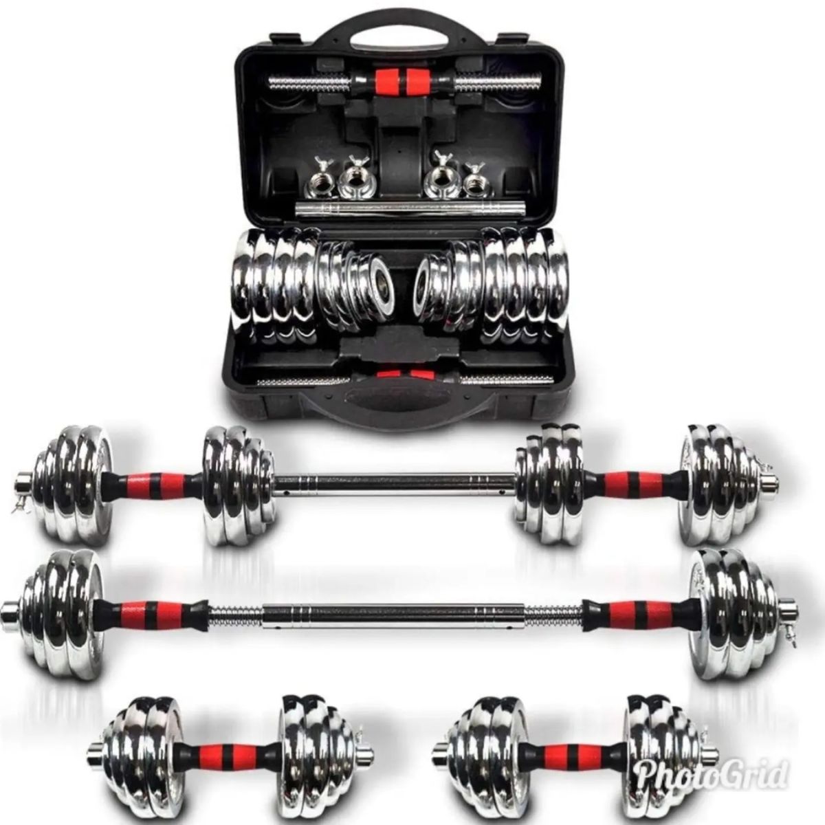 Standard Weight Bench With 30KG Barbell Multi Purpose