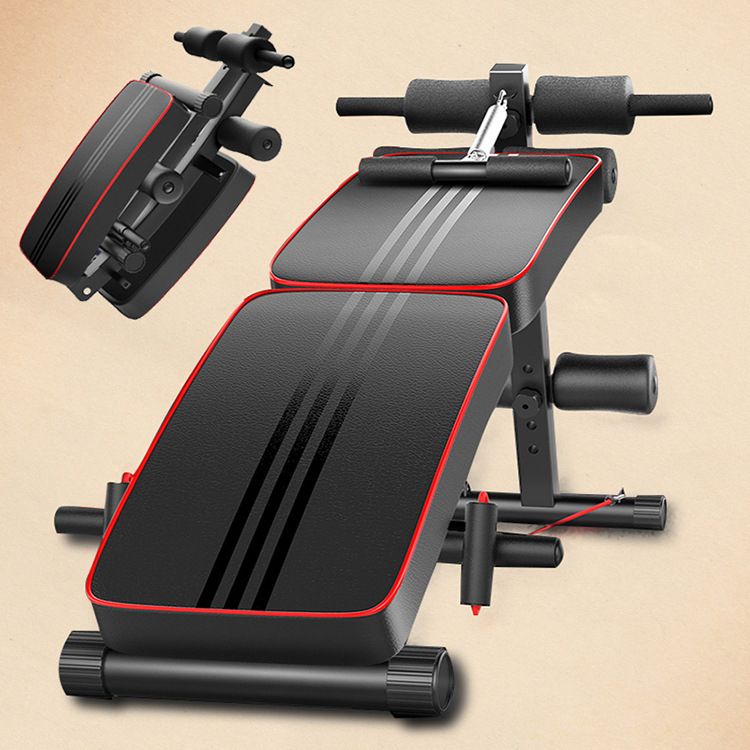 Adjustable Workout Bench With Resistance Band