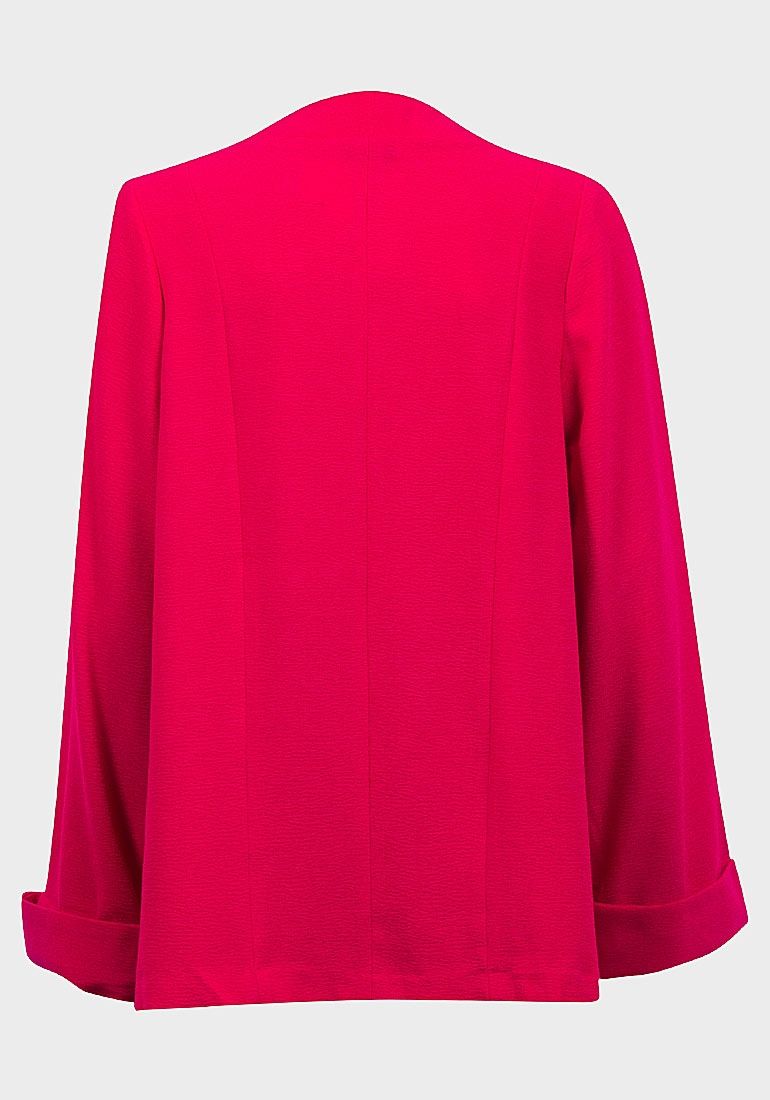 LADIES PLUS SIZE CREPE BLAZER