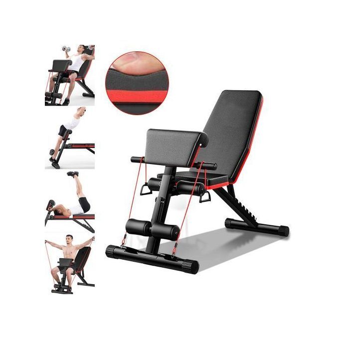 Adjustable Weight Bench Foldable Sit Up Bench 4 In 1 Multi Purpose Use