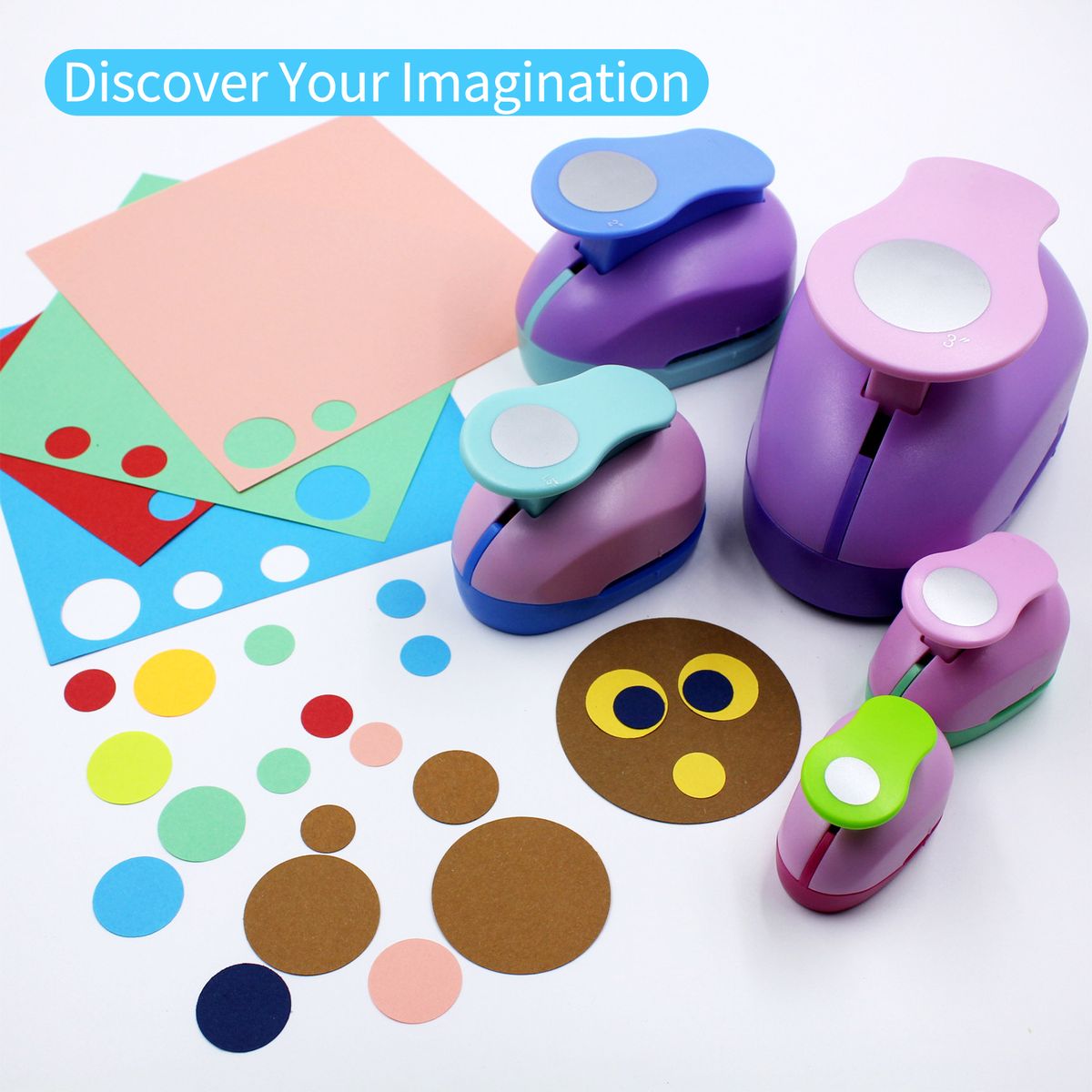 16mm Craft Hole Circle Punch Handmade Scrapbook Paper