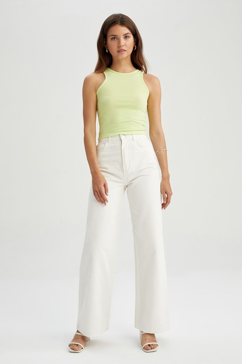 Woman Casual Regular Fit Knitted Athlete - Green