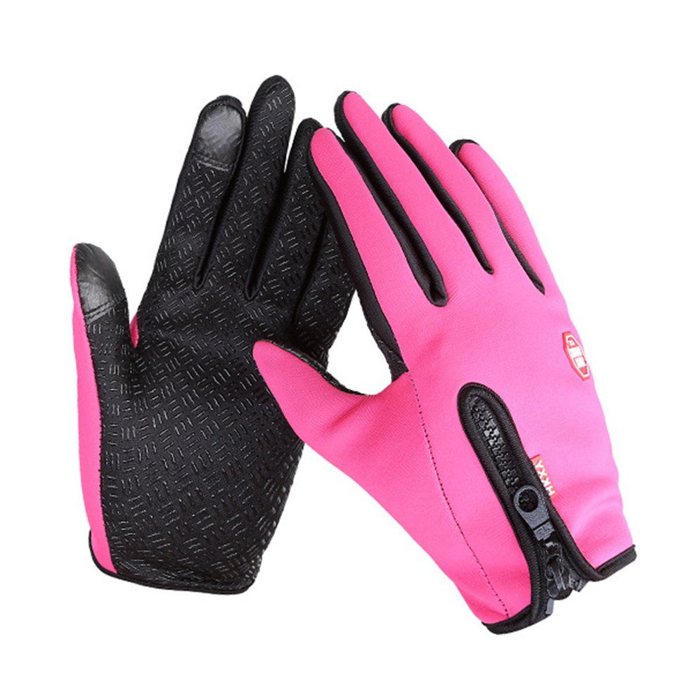 Y Ling   Men And Women Flee E   Windproof Warm Tou H S Reen  -Pink-M