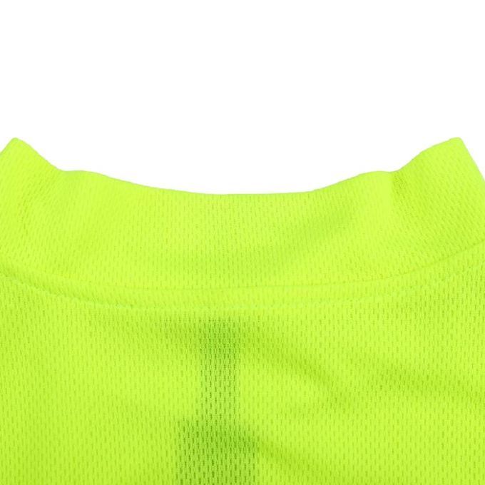Unisex Premium Long Sleeve Jersey Top T-shirt Bike Fluo Green M