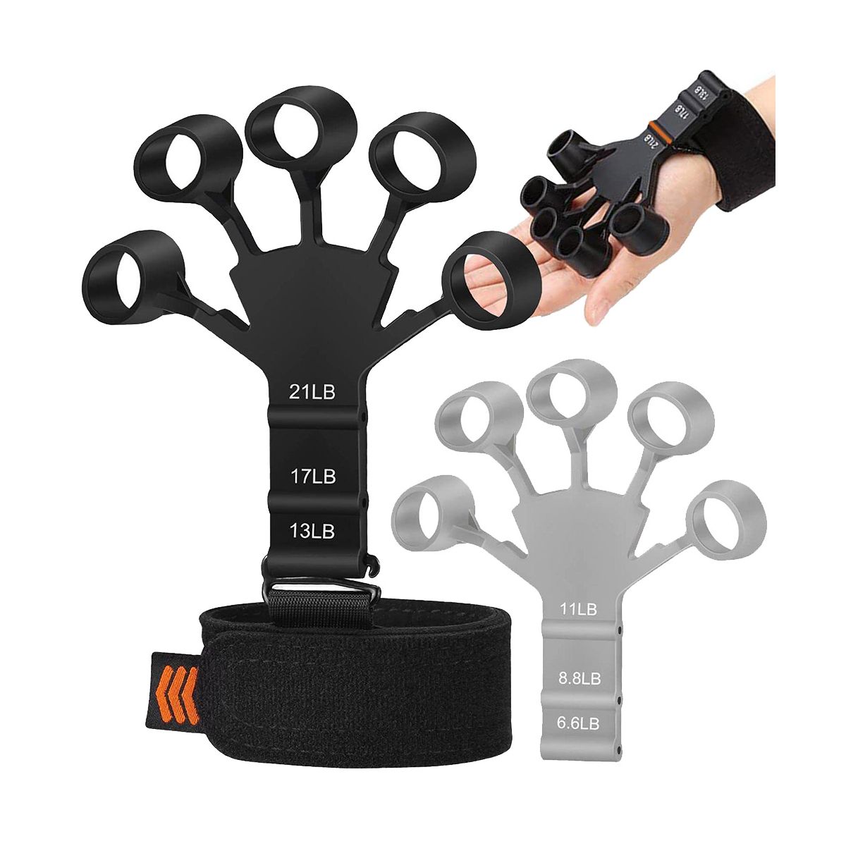 Finger Gripper Guitar Finger Exerciser Hand Stren