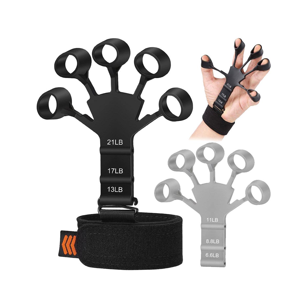 Finger Gripper Guitar Finger Exerciser Hand Stren