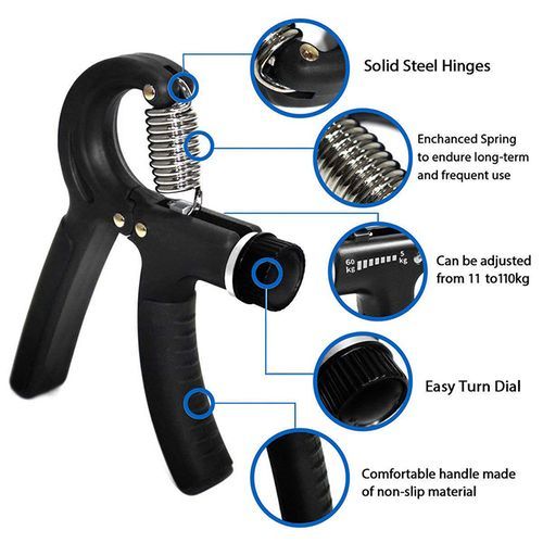 1pcs Handshake Handgrip Gripper Fitness Hand Exercise Grip