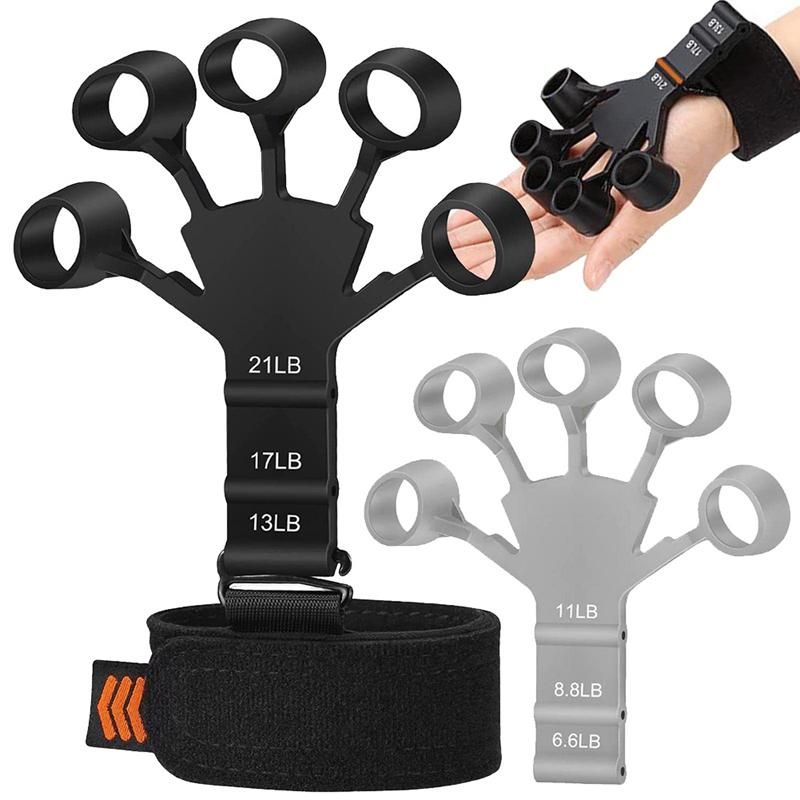 Finger Gripper Guitar Finger Exerciser Hand Strengthener Han