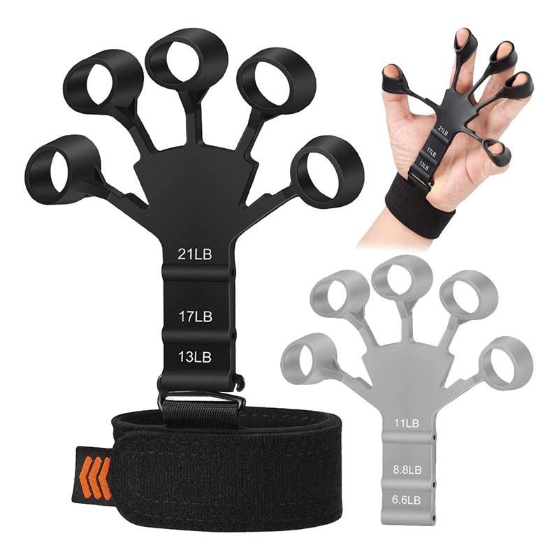 Finger Gripper Guitar Finger Exerciser Hand Strengthener Han