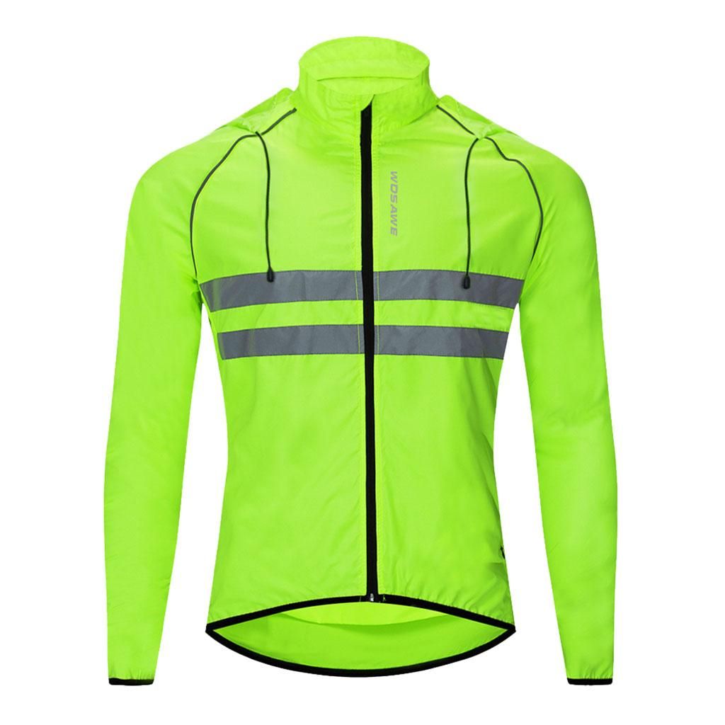 En's Women's Cycling Skin Coat Jersey Bicycle Windproof Jacket Light M