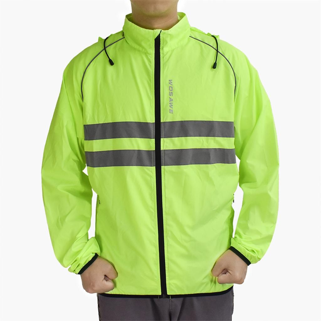 En's Women's Cycling Skin Coat Jersey Bicycle Windproof Jacket Light M