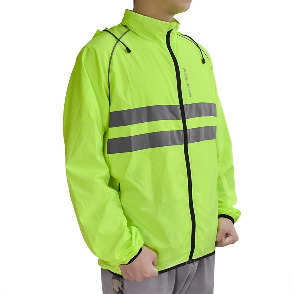 En's Women's Cycling Skin Coat Jersey Bicycle Windproof Jacket Light M