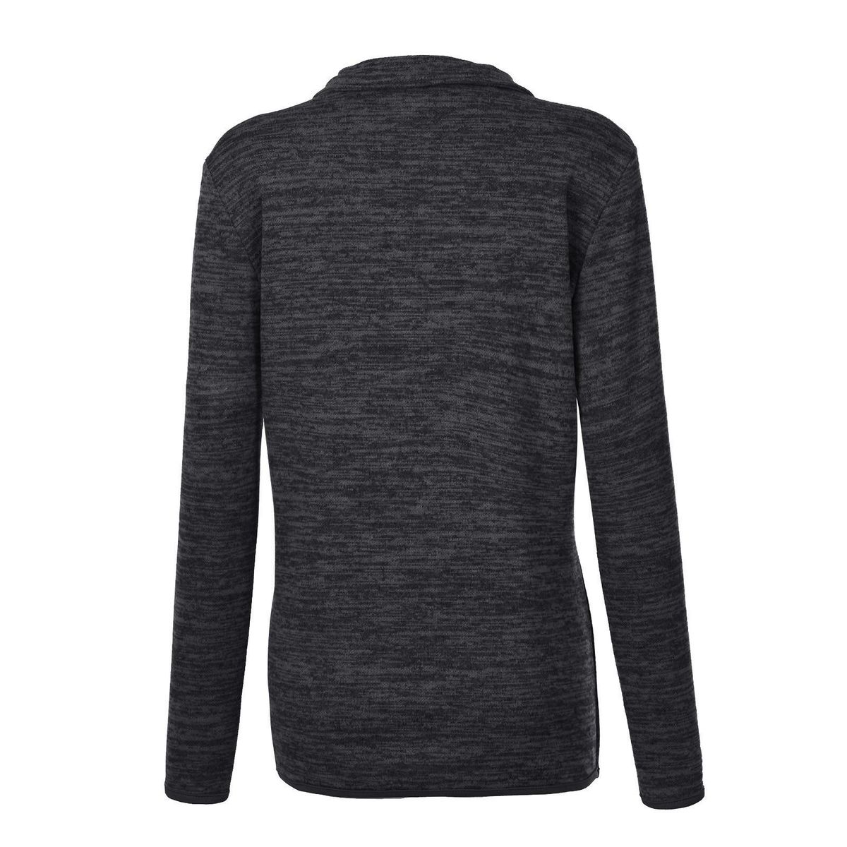 Women Quarter Zipper Stand Collar Long Sleeve Sweatshirt With Pockets