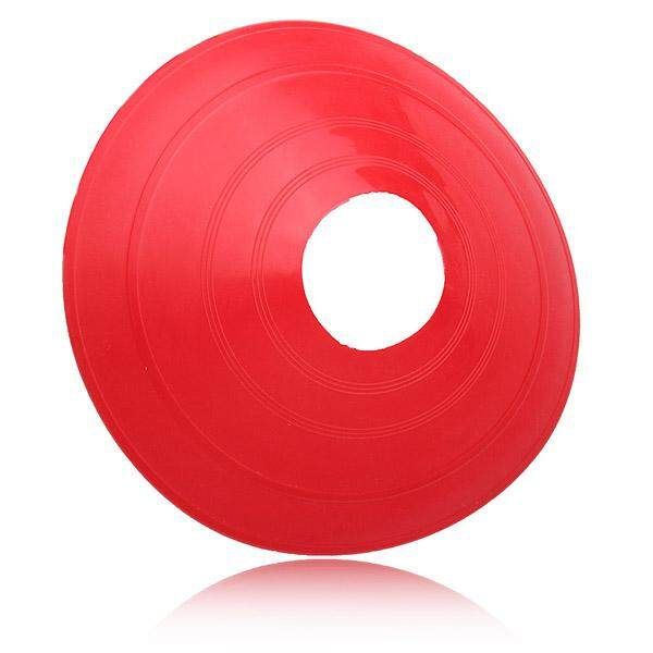 60 Pcs Soccer Train Speed Disc Cone Football Cross Training Roadblocks Red