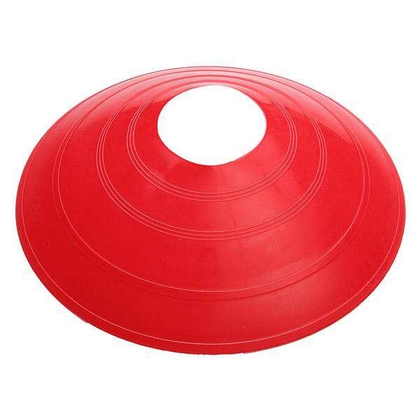 60 Pcs Soccer Train Speed Disc Cone Football Cross Training Roadblocks Red