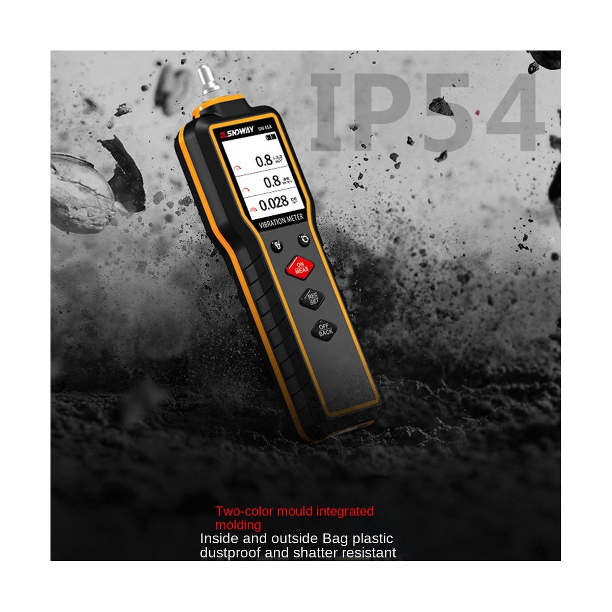 SW65A Digital Vibration Meter High Precision Vibration Detector Vibration Meter