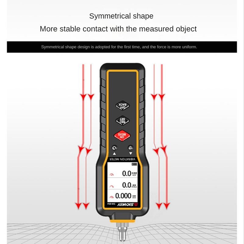 SW65A Digital Vibration Meter High Precision Vibration Detector Vibration Meter