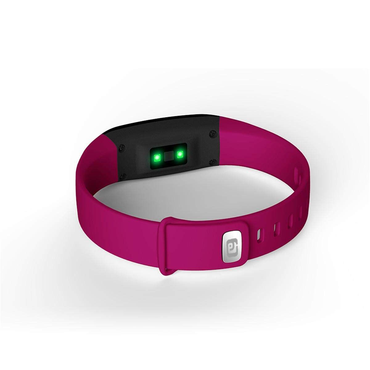 LY 107S /Oxygen Heart Rate Fitness Band Sport Bracelet Smart Watch Red Gules
