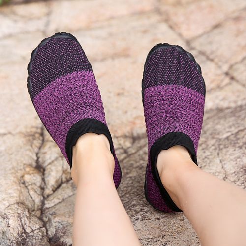 Womens Water Shoes Outdoor Climbing Shoes-Purple