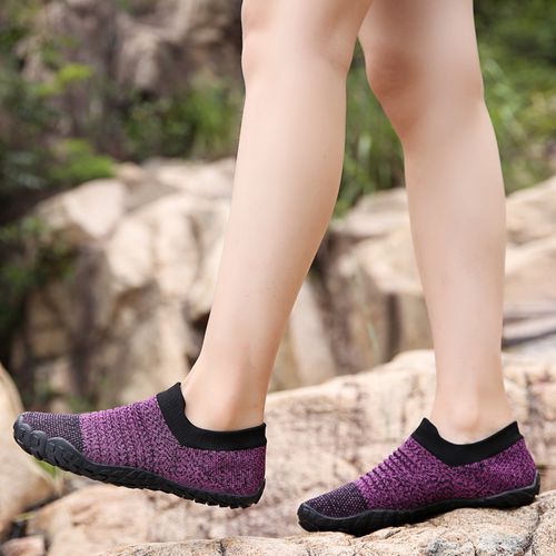 Womens Water Shoes Outdoor Climbing Shoes-Purple