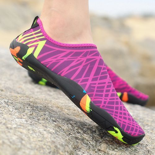 Unisex Water Shoes Beach Diving Climbing Shoes-Red