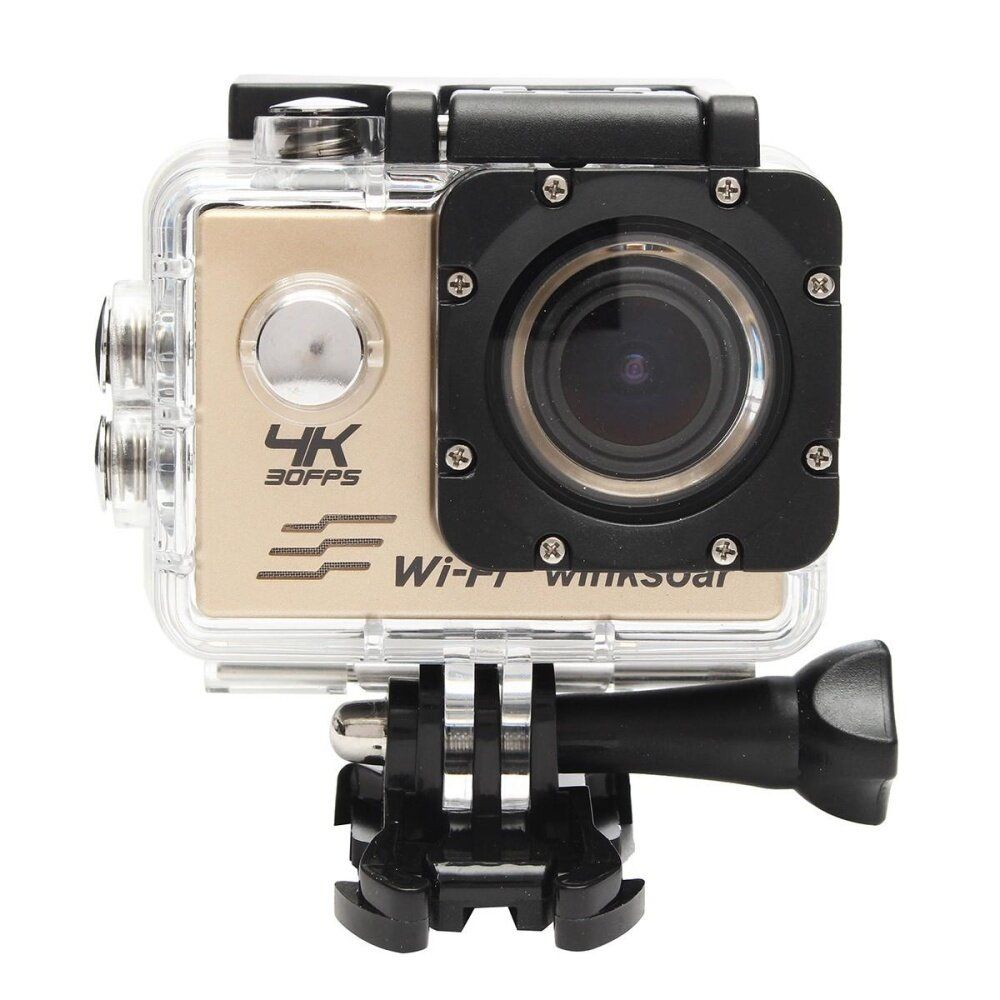 Winksoar SJ8000 Ultra 4K 30fps HD WiFi 2" LCD 170° Sports Action Camera DV Cam Gold Gold