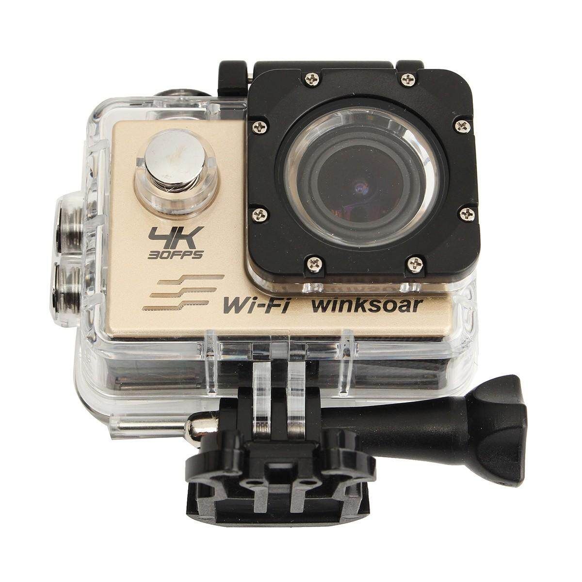 Winksoar SJ8000 Ultra 4K 30fps HD WiFi 2" LCD 170° Sports Action Camera DV Cam Gold Gold