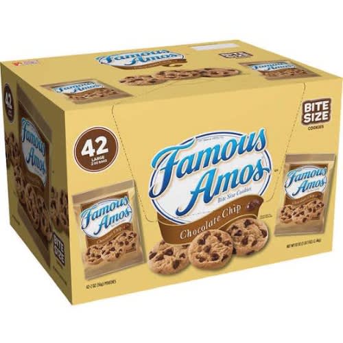 Bite Size Chocolate Chip Cookies - 42 Count
