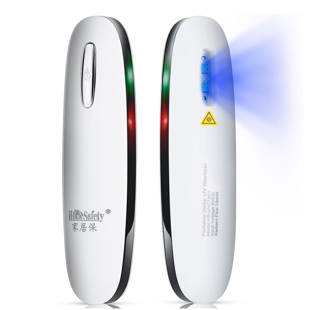 HomeSafety Portable UV LED Sterilizer Mini UV Lamp-