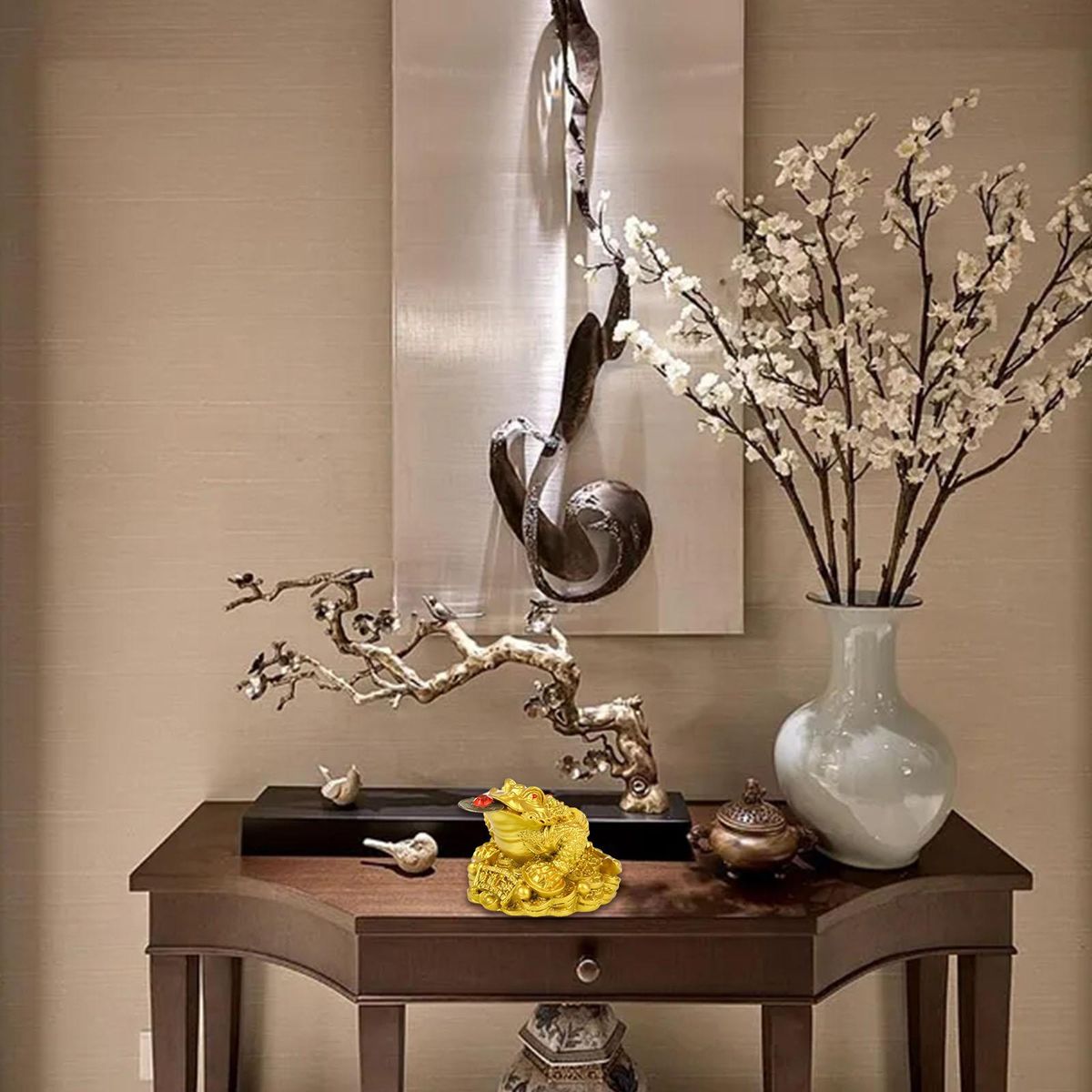 Feng Shui  Three Legged Wealth Frog Money